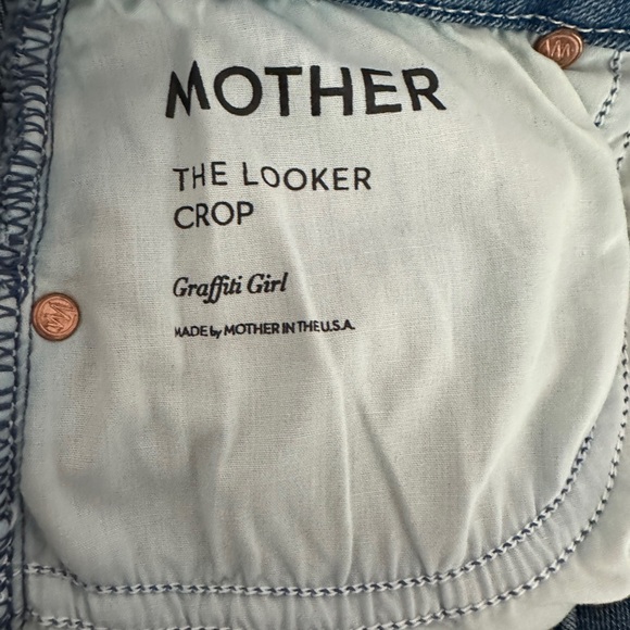 MOTHER The Looker Crop Jean Size 25 - Picture 8 of 11